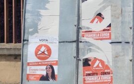 Cagliari, vandalizzati i manifesti di Emanuela Corda: “Evidentemente diamo molto fastidio”