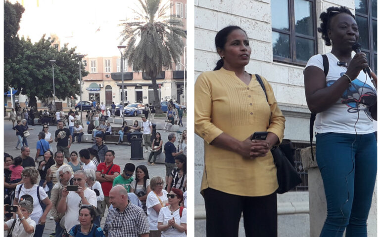 A Cagliari in piazza per Satnam Singh: “Diciamo basta ai lavori disumani”