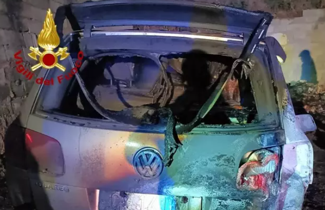 Incendiata a Nuoro l’auto dell’uomo accoltellato la scorsa settimana