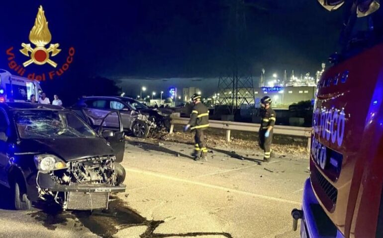 Frontale a Macchiareddu, ferito grave portato all’ospedale in codice rosso