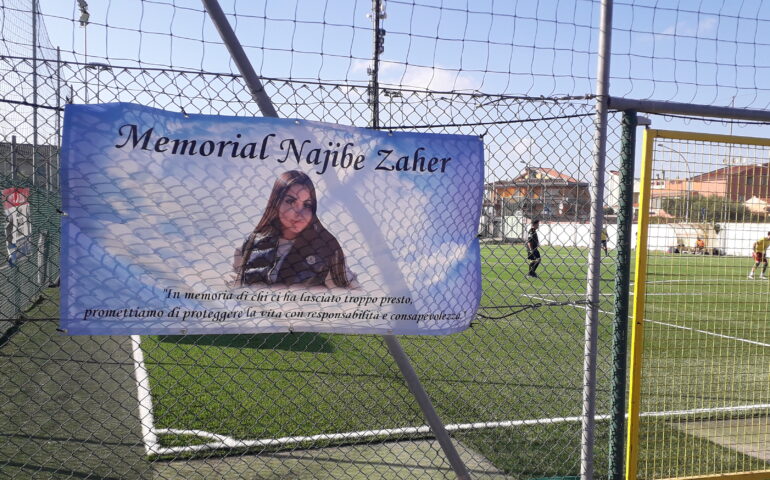 A un anno dalla tragedia. Un torneo nel ricordo di Najibe, dallo sport un messaggio per i giovani