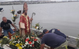Sant'Aventrace in laguna, festa a Cagliari