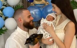 Nandez e la nascita del figlio