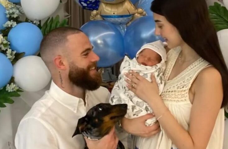 Nandez e la nascita del figlio