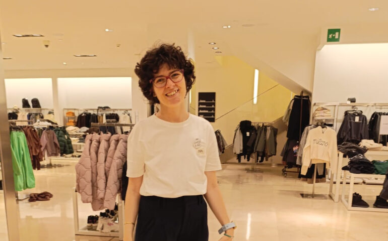 Valentina, lavoratrice con disabilità