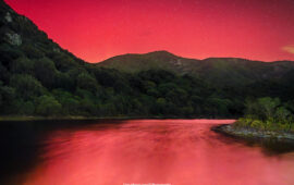 aurora boreale in sardegna