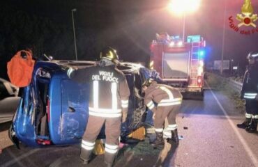 Vigili del fuoco - incidente Elmas
