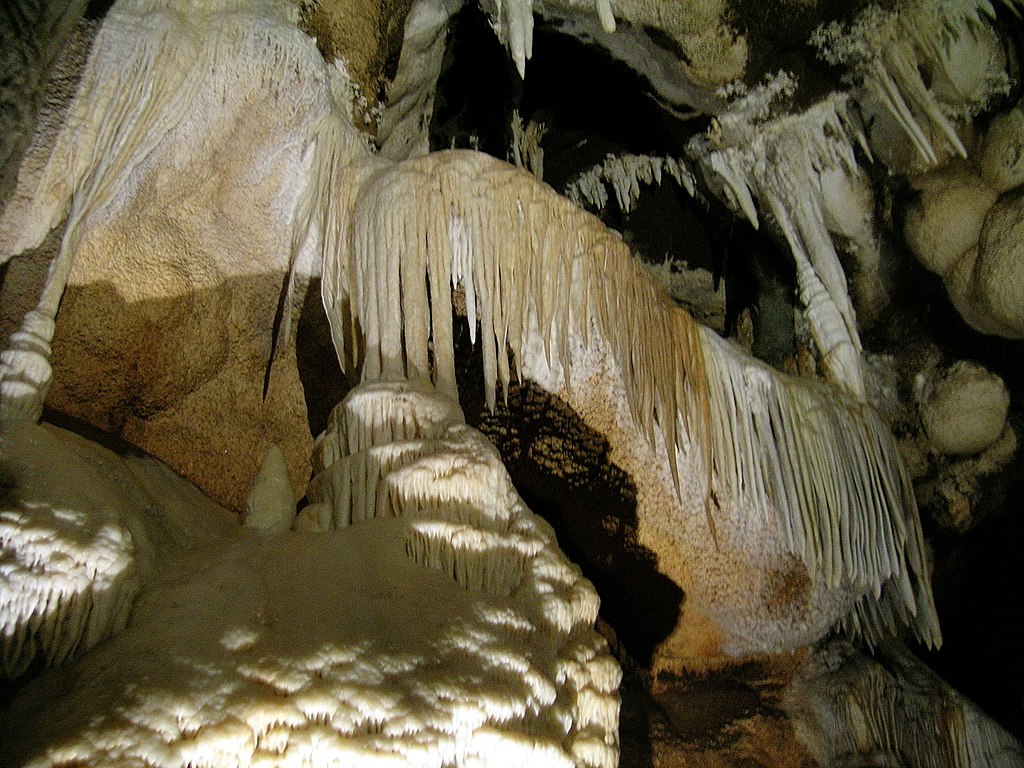 Le concrezioni della grotta
