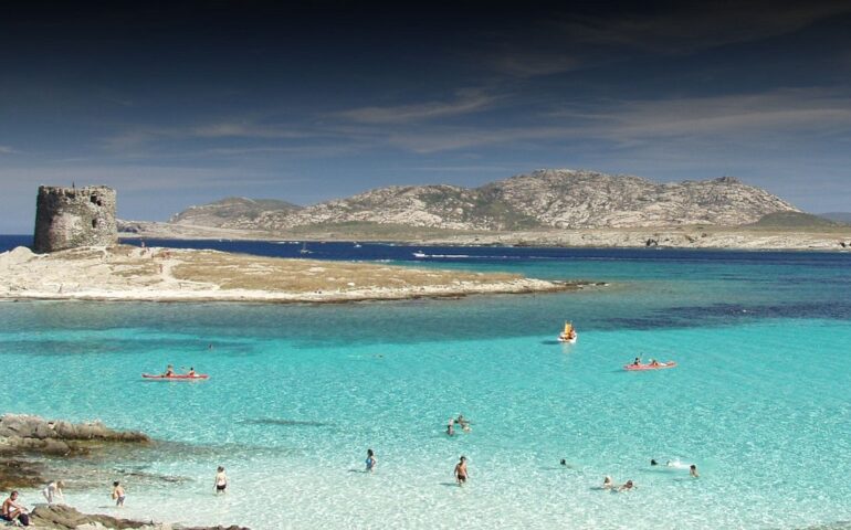 La splendida spiaggia della Pelosa