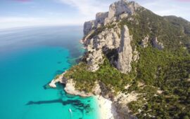 Cala Goloritzè vista dall'alto