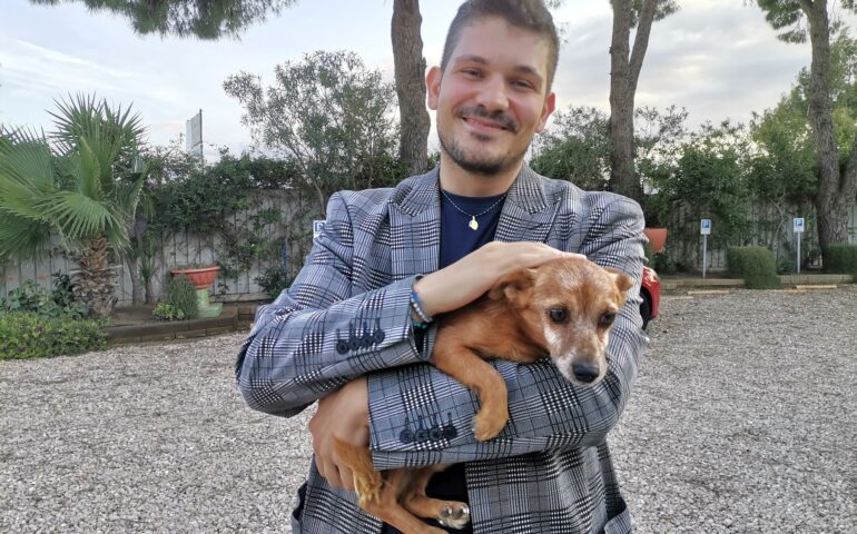 cane anziano adottato in sardegna