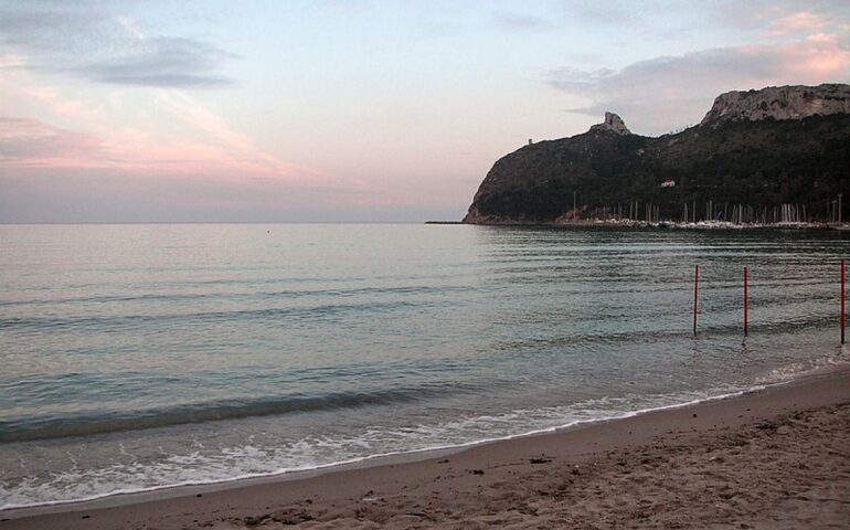 La spiaggia del Poetto