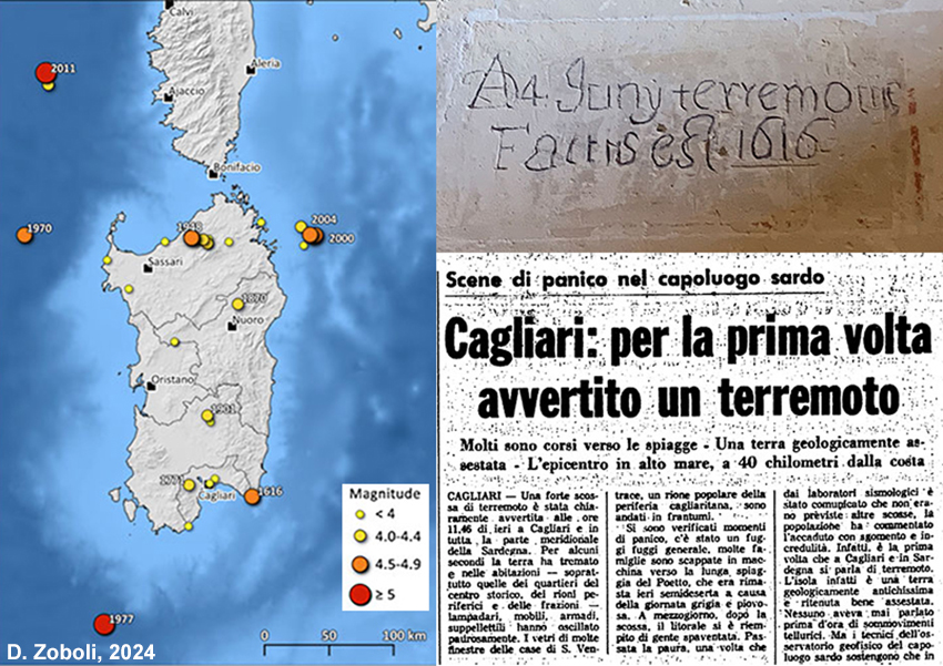terremoti in sardegna