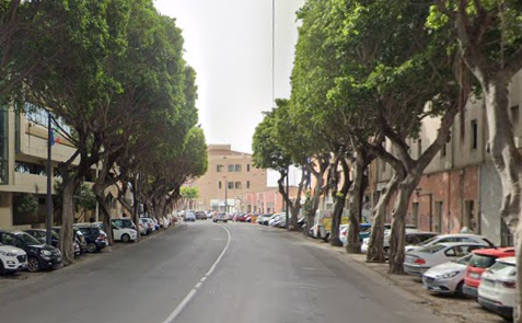 viale trieste a Cagliari