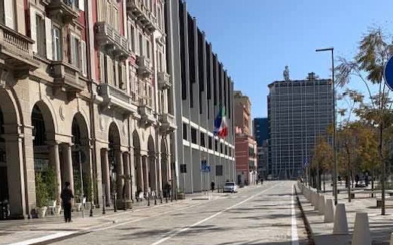 Il primo tratto di via Roma