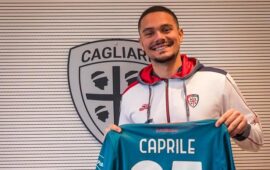 Elia Caprile ( pH Cagliari Calcio, profilo Instagram)
