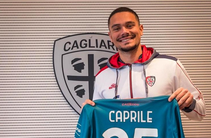 Elia Caprile ( pH Cagliari Calcio, profilo Instagram)