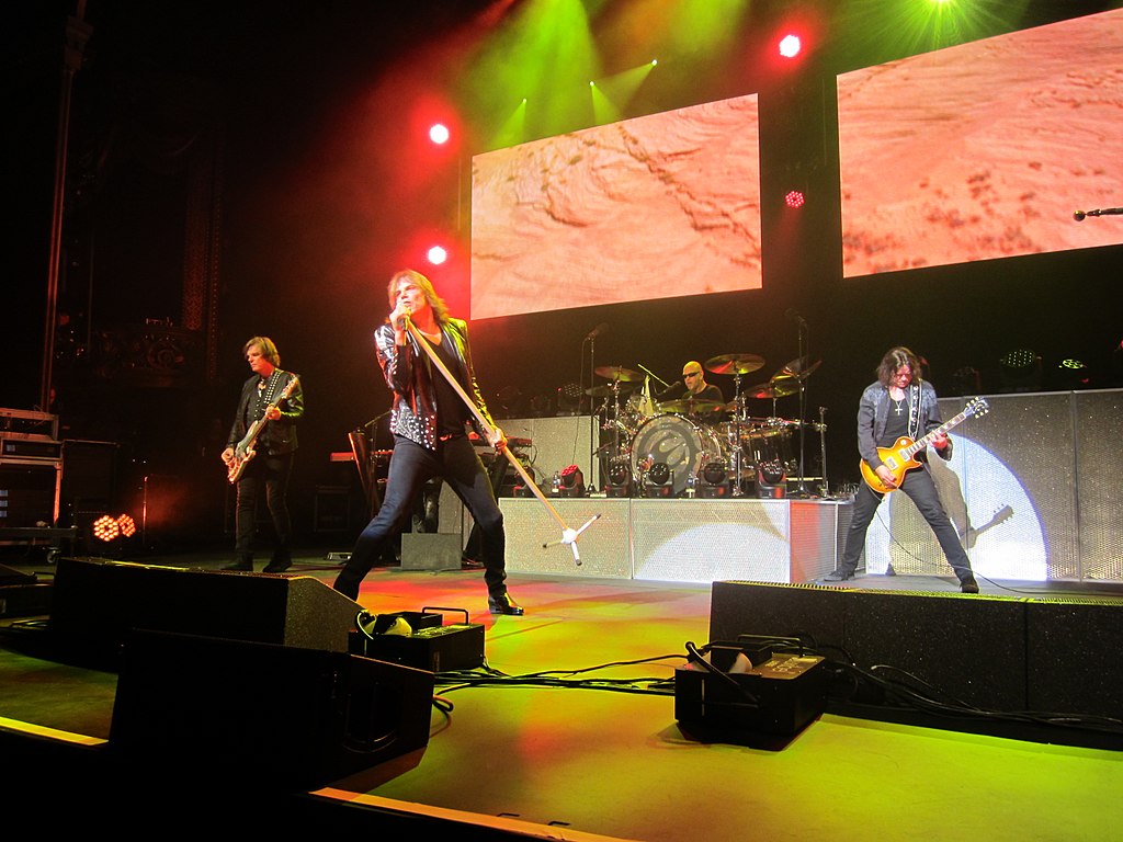 Gli Europe in concerto nel 2016 (Foto Wikipedia)