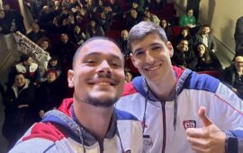 Elia Caprile e Matteo Prati protagonisti dell’iniziativa contro il bullismo al teatro Sant’Eulalia