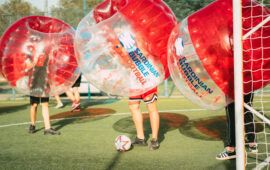 la prima squadra in sardegna di bubble football