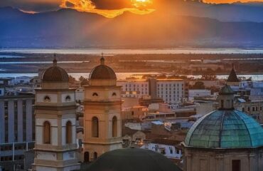 cagliari, bastione santa croce