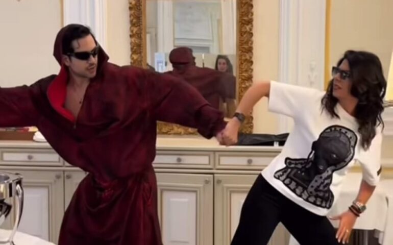 geppi cucciari e mahmood a sanremo
