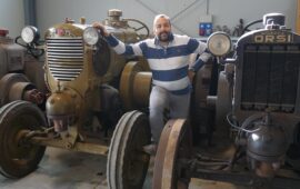 Mario Loddo, collezionista di trattori