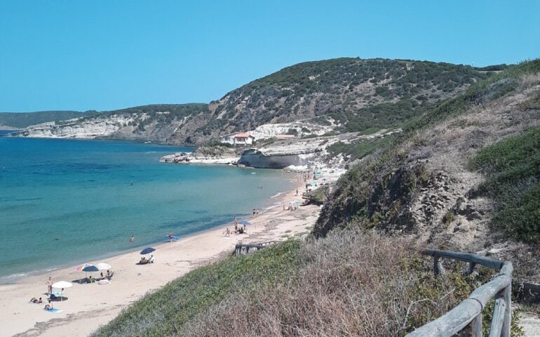 La spiaggia di Gutturu