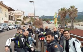 Gli amici di Alessio Marras ( PH Profilo FB Scarburati Bikers)