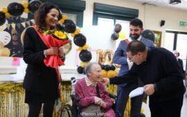 Cagliari festeggia un’altra centenaria: Nunziata Perra, per tutti Tina, ha compiuto oggi 100 anni
