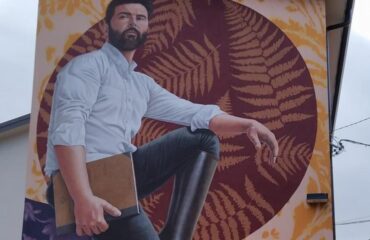 Il murale di Mauro Patta a Seulo: "Il Laureato"