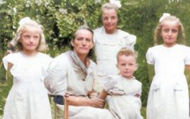 gigi riva con la famiglia