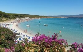 La spiaggia delle Bombarde