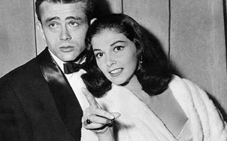 James Dean e la fidanzata