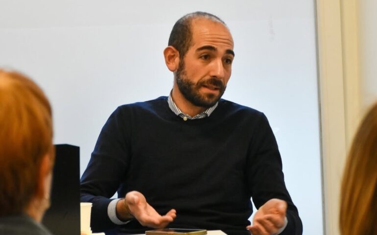 Il giornalista Matteo Meloni