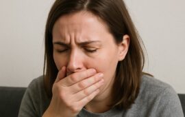 Una persona con la nausea