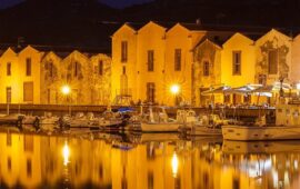 Bosa di notte