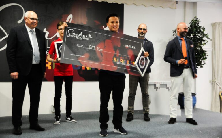 'americano Yoo vince il titolo a Orosei per il Sardinia Chess festival 2025