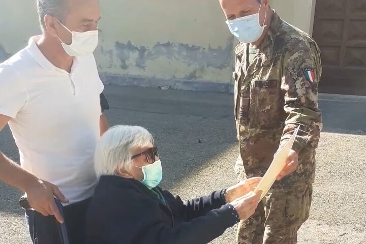 La signora Raffaela Crobeddu