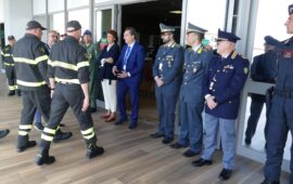 Cagliari, all’aeroporto la nuova caserma dei Vigili del Fuoco