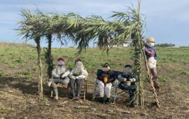 “Sa Cricca Manna”, gli spaventapasseri più originali di tutta la Sardegna: ecco dove si trovano