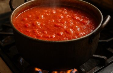 Una pentola di sugo