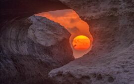 tramonto a s'archittu