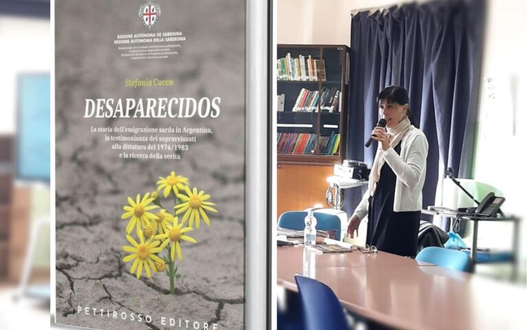 Stefania Cuccu e il libro Desaparecidos