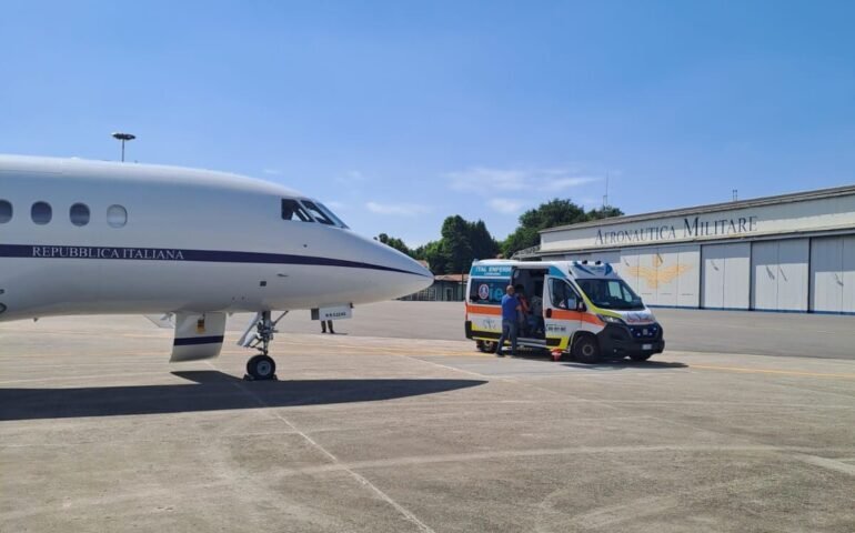 Un Falcon dell'Aeronautica militare