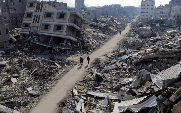 Gaza distrutta