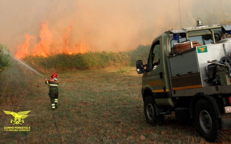 incendio in sardegna