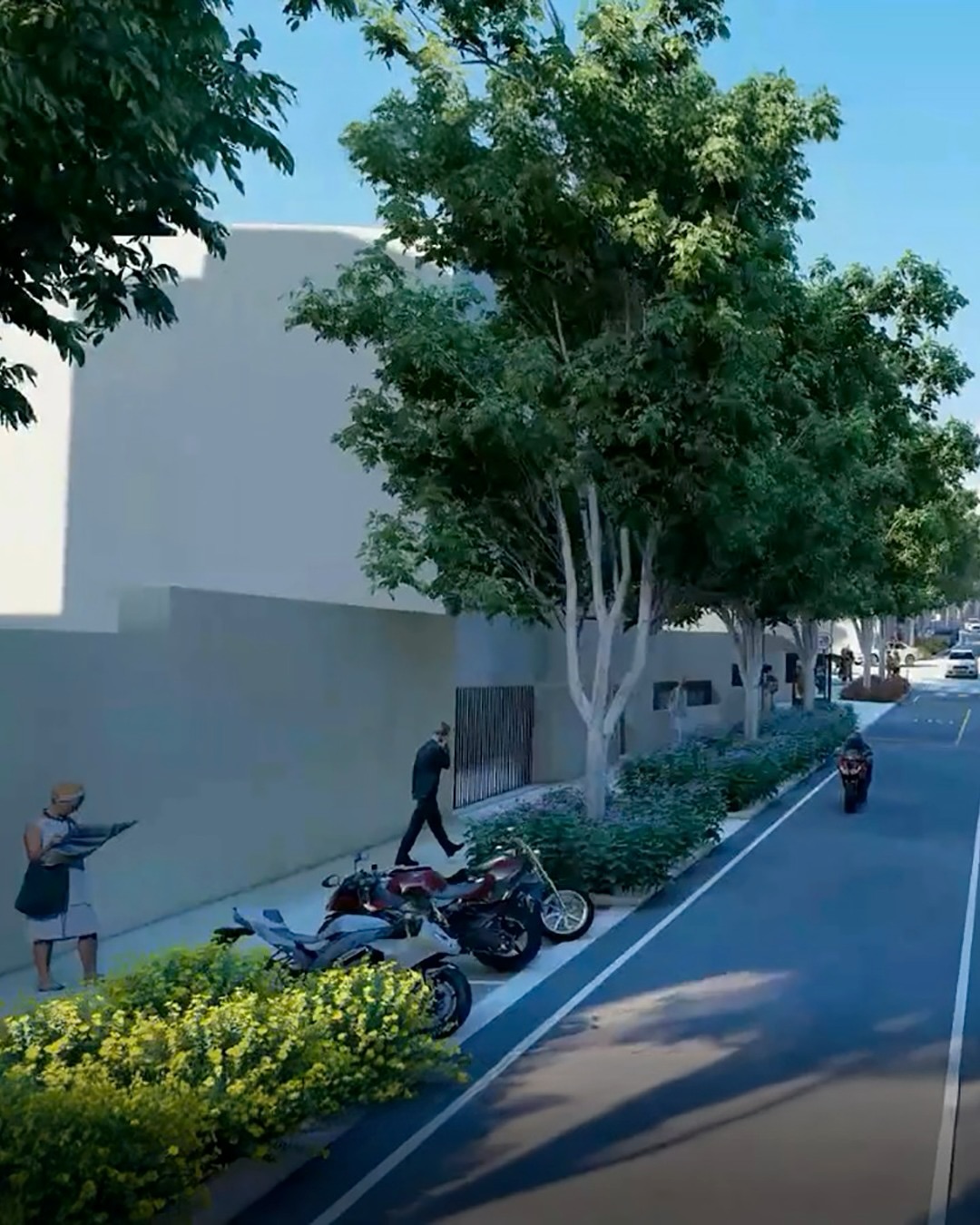 rendering viale merello