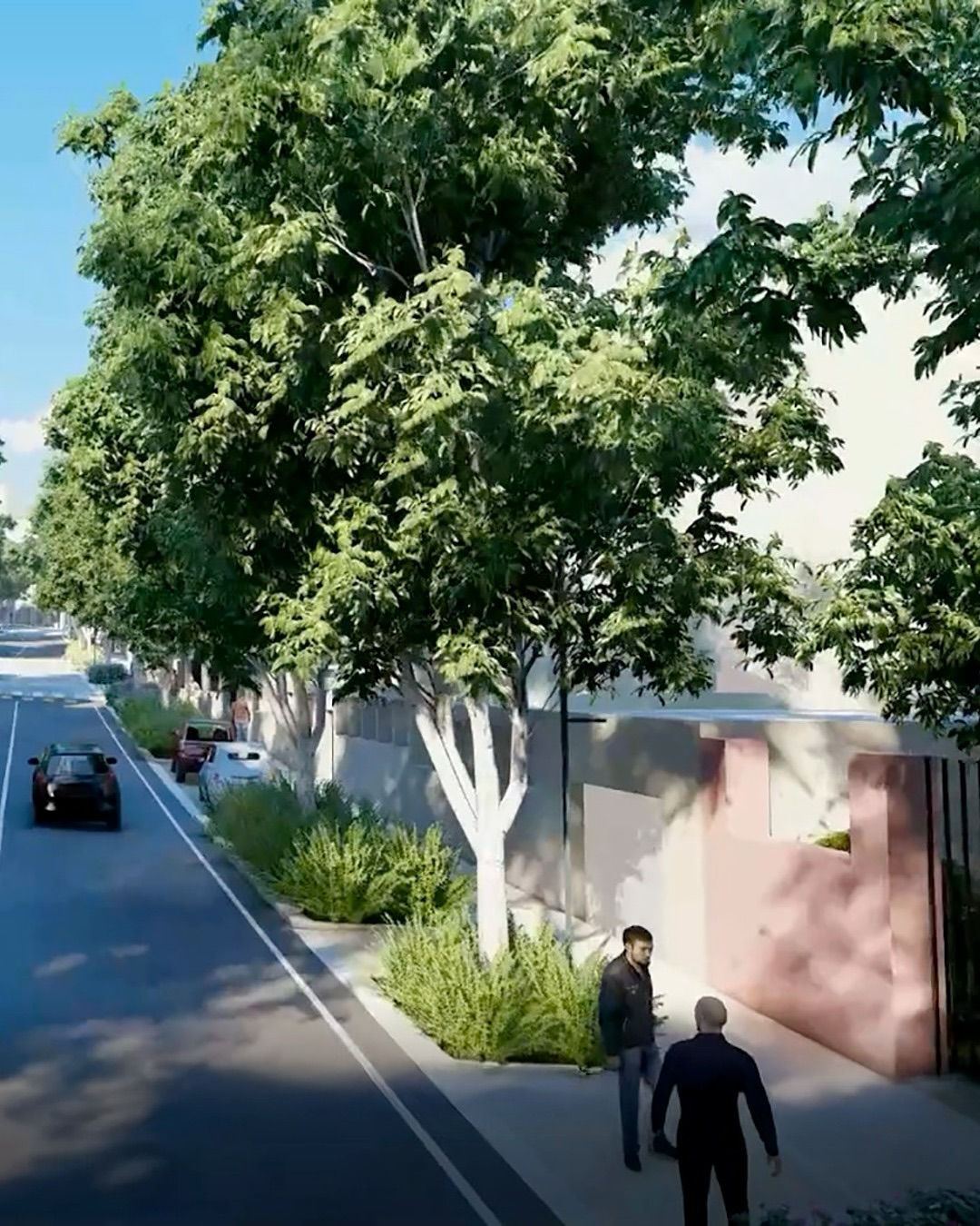 rendering viale merello