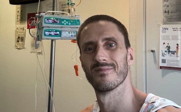 Achille Polonara, in cura per una forma di leucemia